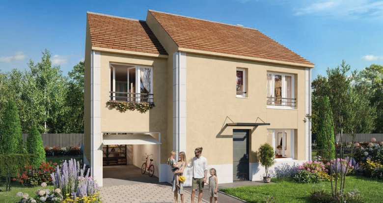 Achat / Vente programme immobilier neuf Osny à 7 minutes en vélo du parc du Château (95520) - Réf. 9037