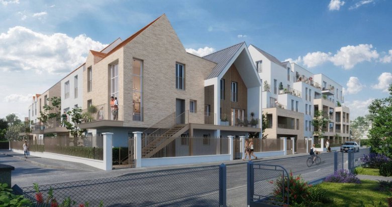 Achat / Vente programme immobilier neuf Poissy à 500 m de la forêt de Saint-Germain (78300) - Réf. 11798