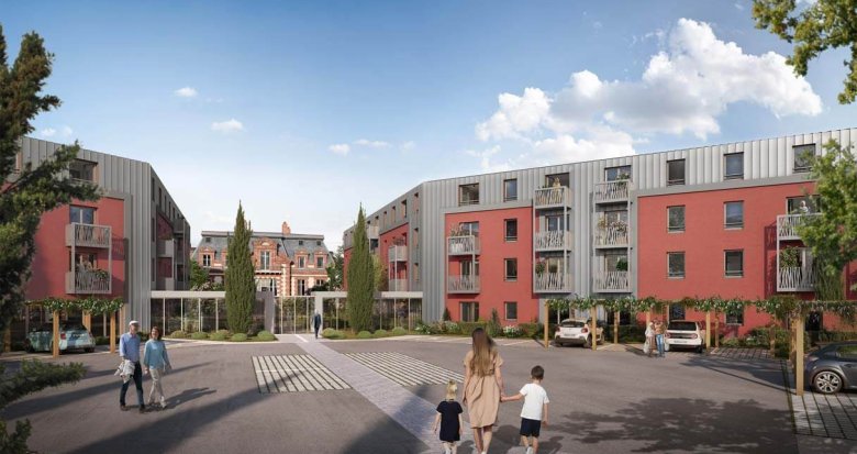 Achat / Vente programme immobilier neuf Provins résidence séniors à 5 min à pied du coeur de ville (77160) - Réf. 9624