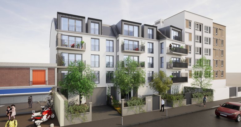 Achat / Vente programme immobilier neuf Romainville à quelques pas du métro ligne 11 direction Paris (93230) - Réf. 9110