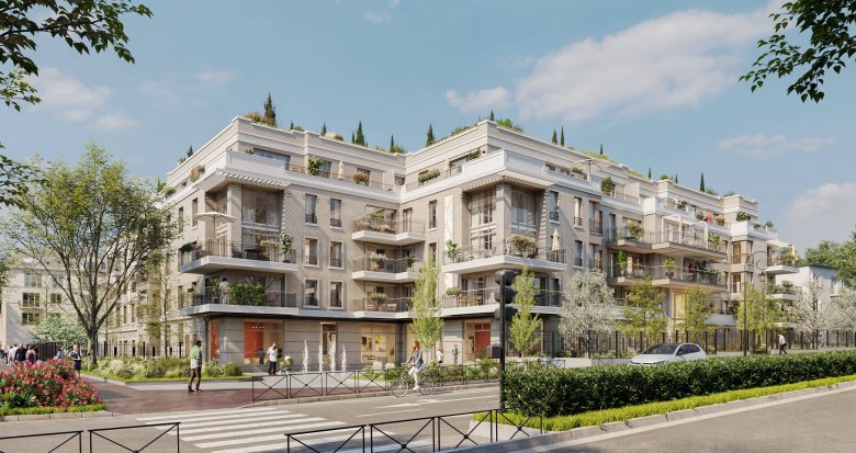 Achat / Vente programme immobilier neuf Saint-Cloud à 7 min en bus de la gare Transilien L et U (92210) - Réf. 10948