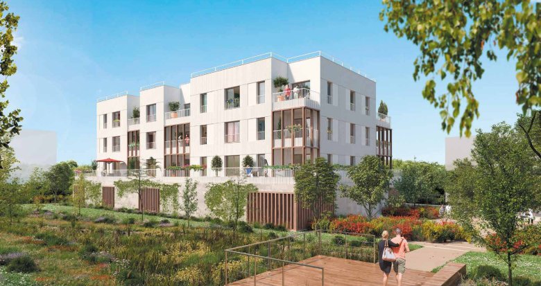 Achat / Vente programme immobilier neuf Saint-Cyr-l'École à 7 min à vélo du Transilien N et U et du RER C (78210) - Réf. 8834