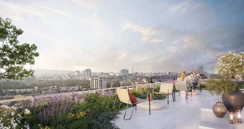 Achat / Vente programme immobilier neuf Saint-Denis à 10 min à pied du RER D Stade de France (93200) - Réf. 8946