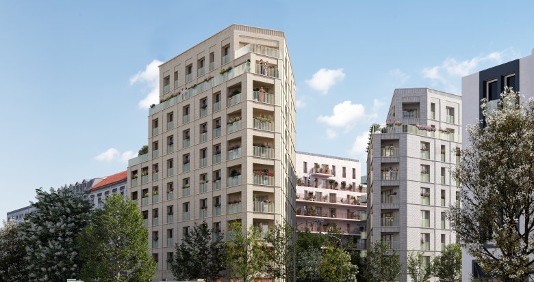 Achat / Vente programme immobilier neuf Saint-Denis à 600m du RER B La Plaine Stade de France (93200) - Réf. 8945