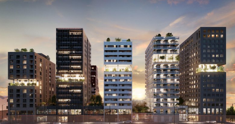 Achat / Vente programme immobilier neuf Saint-Denis proche métros 13, 14 et RER D (93200) - Réf. 8096