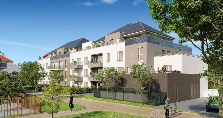 Achat / Vente programme immobilier neuf Saint-Fargeau-Ponthierry à 8km de Melun (77310) - Réf. 9620