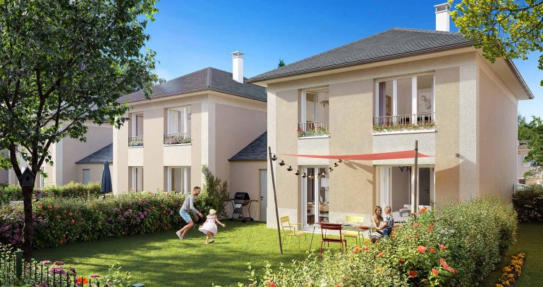 Achat / Vente programme immobilier neuf Saint-Fargeau-Ponthierry à 8km de Melun (77310) - Réf. 9620