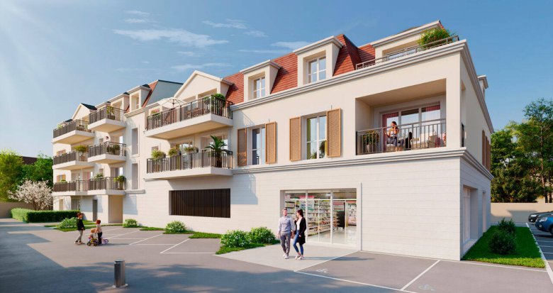 Achat / Vente programme immobilier neuf Saint-Martin-du-Tertre à 10 min en voiture du transilien H (95270) - Réf. 9047