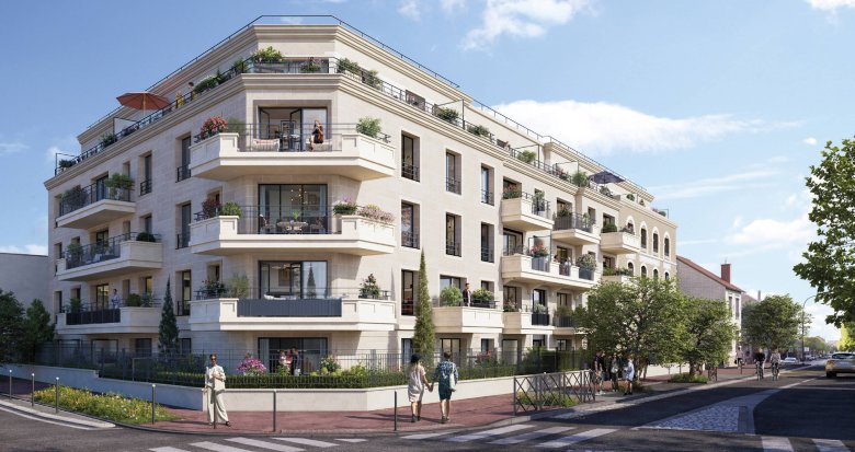 Achat / Vente programme immobilier neuf Saint-Maur-des-Fossés proche mairie à 300m du RER A (94100) - Réf. 11901