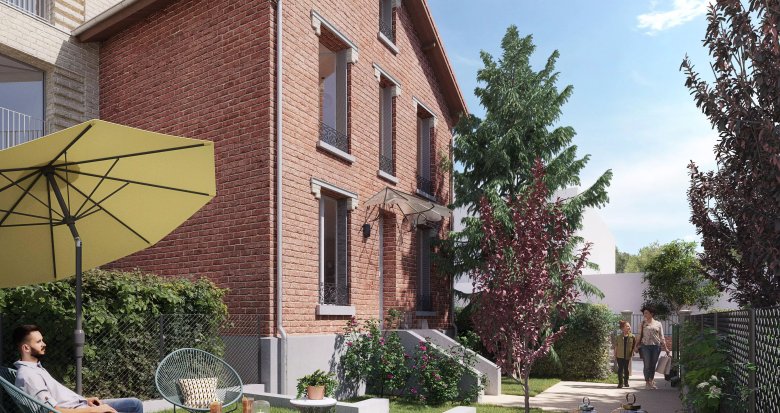 Achat / Vente programme immobilier neuf Saint-Ouen à 8 min à pied des métros 13 et 14 (93400) - Réf. 8949