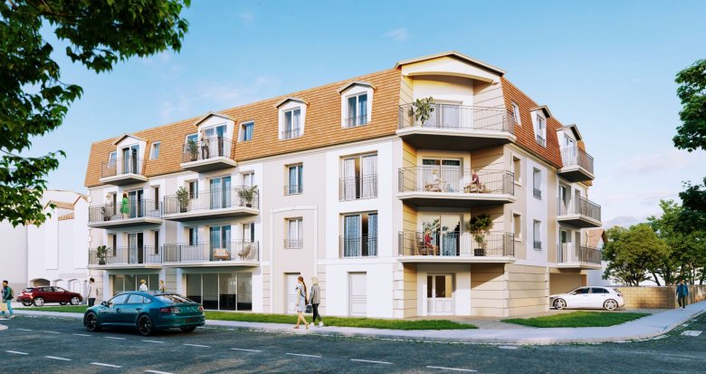 Achat / Vente programme immobilier neuf Sainte-Geneviève-des-Bois LMNP à 10 min du RER C (91700) - Réf. 9618