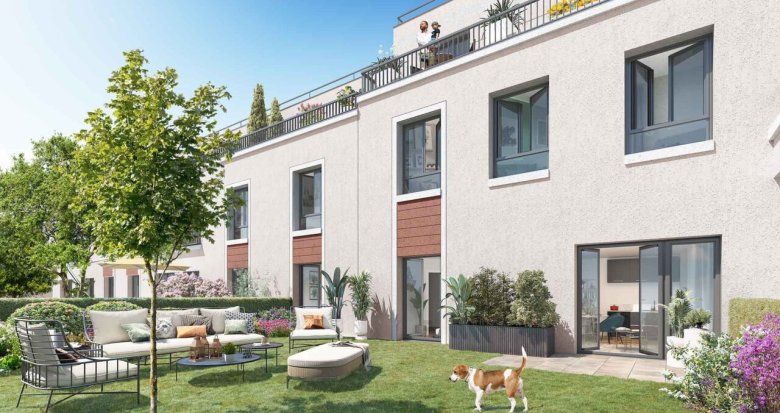 Achat / Vente programme immobilier neuf Sarcelles à 3 min à pied de la gare Saint Brice (95200) - Réf. 9048