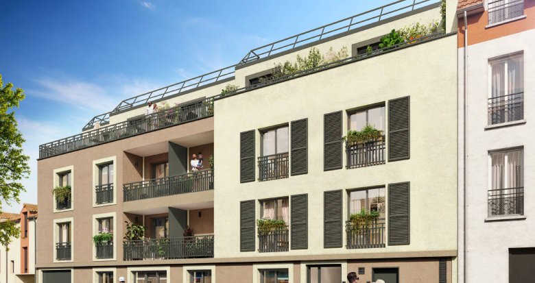 Achat / Vente programme immobilier neuf Sartrouville à 22 minutes de Paris en RER A (78500) - Réf. 9662