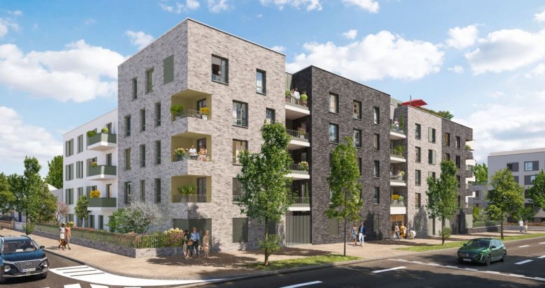 Achat / Vente programme immobilier neuf Stains à 250m du parc départemental Georges-Valbon (93240) - Réf. 8961