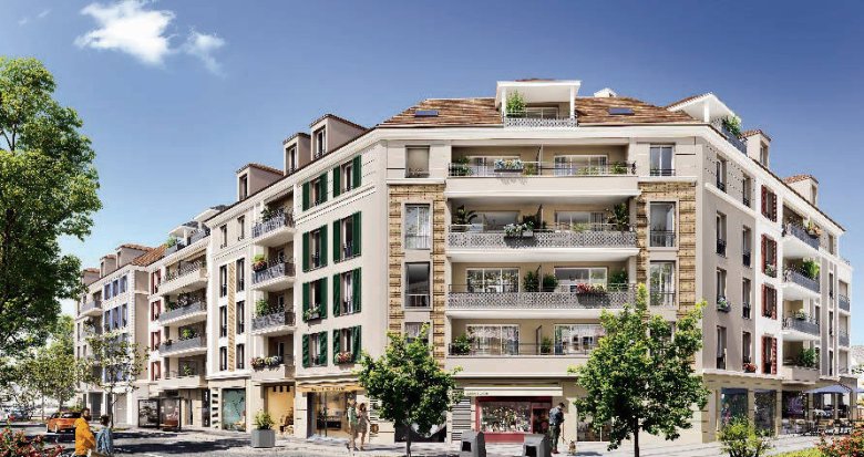 Achat / Vente programme immobilier neuf Taverny à 10min à pied de la gare RER C (95150) - Réf. 9042