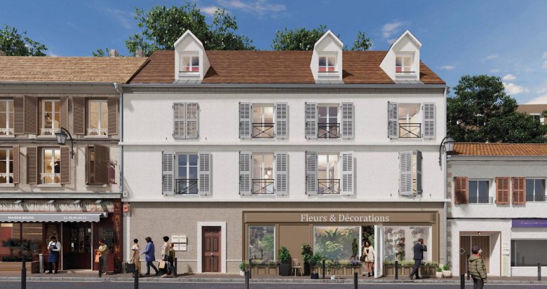 Achat / Vente programme immobilier neuf Taverny à 30 minutes de Paris Nord en RER C (95150) - Réf. 9043