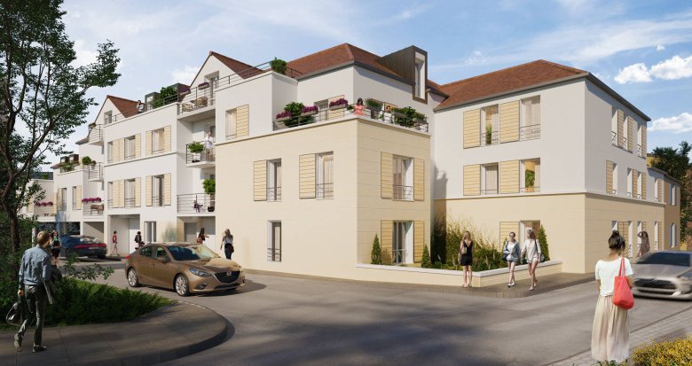 Achat / Vente programme immobilier neuf Vernouillet quartier historique à 15 min à pied du Transilien J (78540) - Réf. 11894