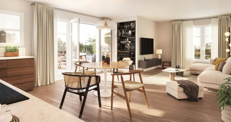 Achat / Vente programme immobilier neuf Villeneuve-la-Garenne à 35 min de Paris en métro (92390) - Réf. 11319