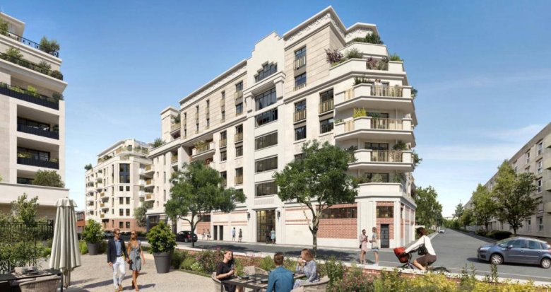 Achat / Vente programme immobilier neuf Villeneuve-la-Garenne à 35 min de Paris en métro (92390) - Réf. 11319