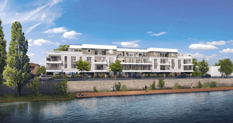 Achat / Vente programme immobilier neuf Villeneuve-le-Roi à 10 min à pied de la gare RER D (94290) - Réf. 11430