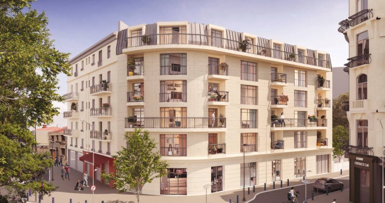 Achat / Vente programme immobilier neuf Aubervilliers en coeur de ville (93300) - Réf. 11239